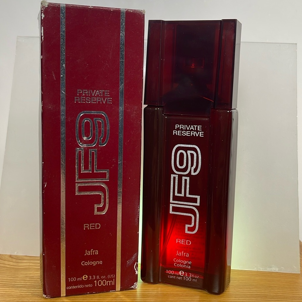 New, 1997 JF9 Private Reserve Red, Jafra, Cologne, 100 ml, 3.3 FL OZ.